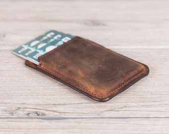 Leather Magnetic Wallet for iPhone 12/13/14/15 Models