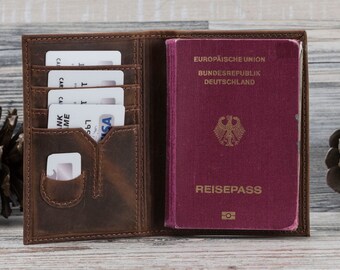 Leather passport holder personalized, Leather passport holder, passport wallet, travel gift, traveler's gift FREE SHIPPING