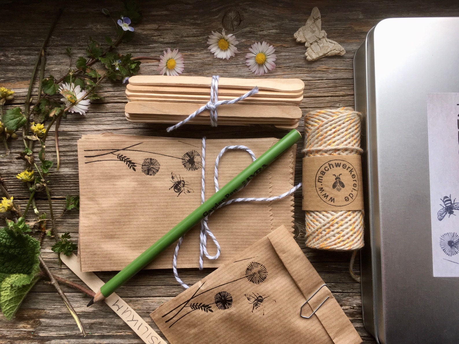 Gartendose Geschenk für Gärtner Gartenschatzkiste Etsy.de