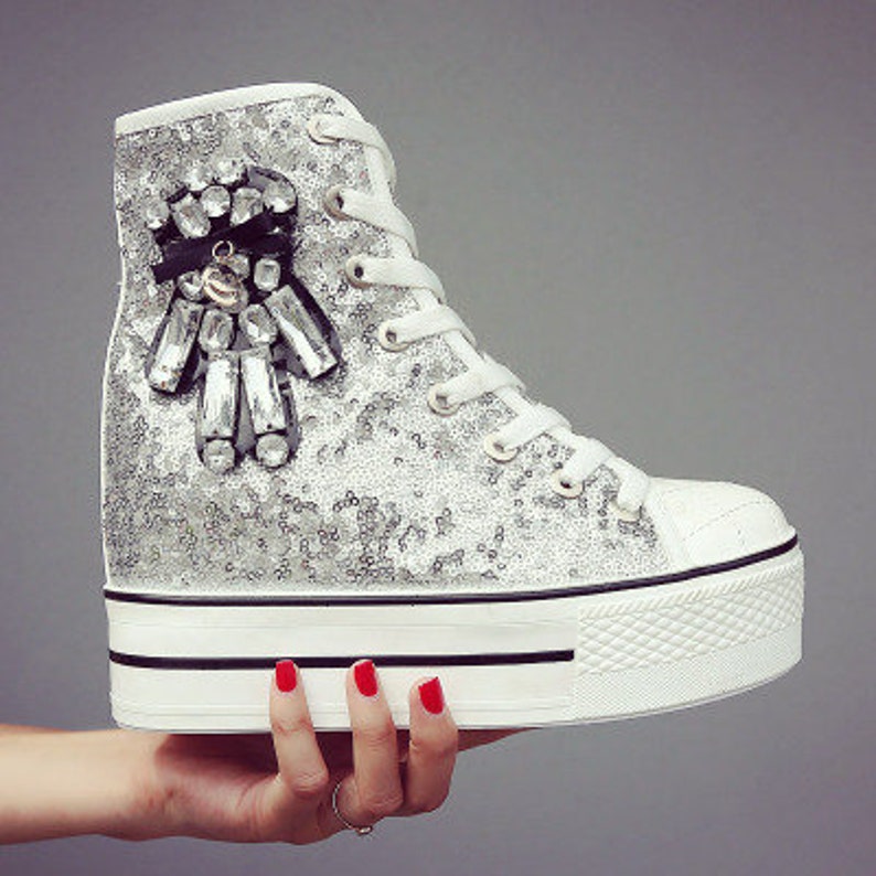 converse wedge heel sneakers