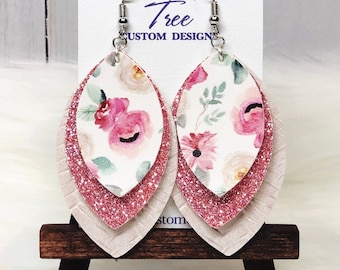 Spring Floral Earrings