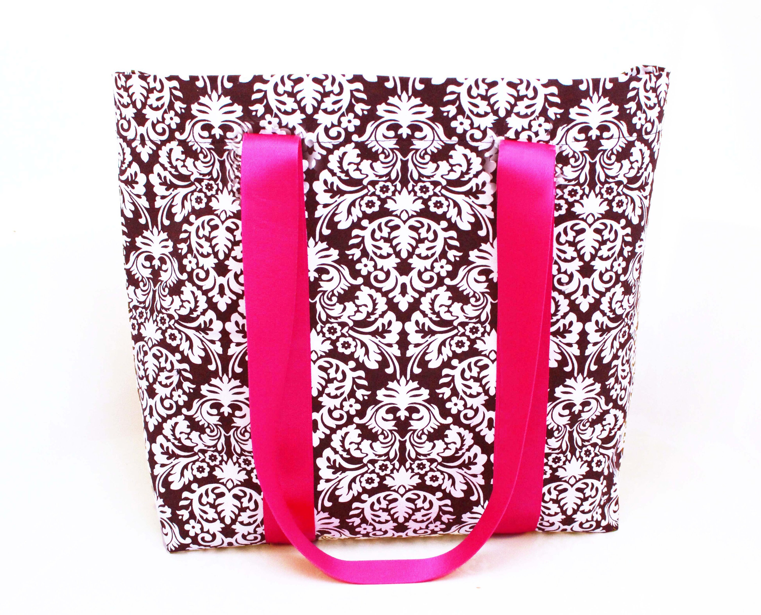 white pram bag