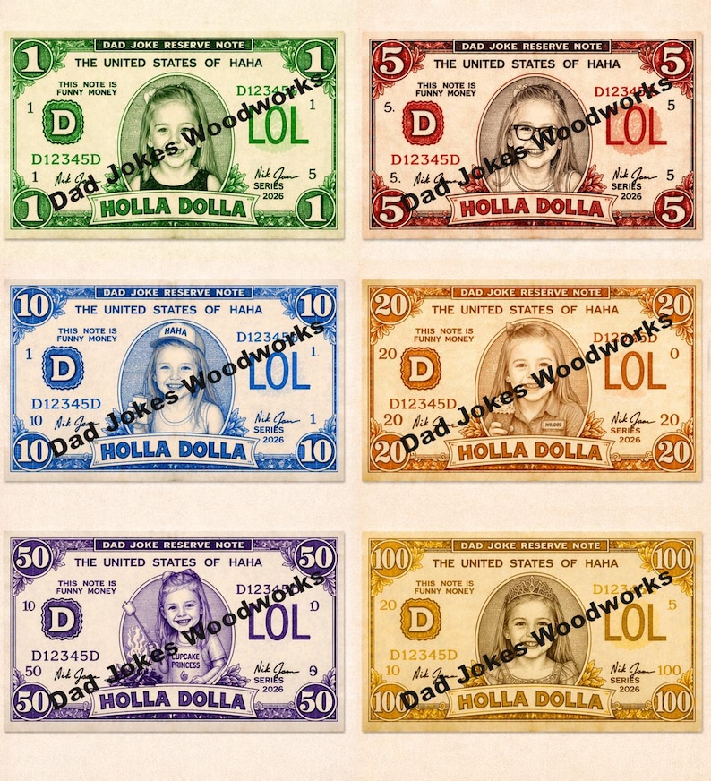 Dolla Note Personalized Holla Dolla Chore Chart Bills | Custom Reward System ...