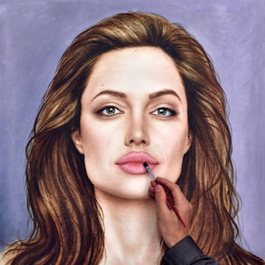 Have your portrait painted by photo / GIFT IDEA Have portrait drawn