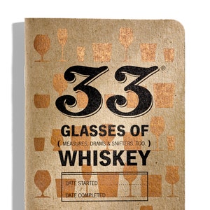 Journal original sur le whisky • Cahier de poche • Fabriqué aux États-Unis • Cadeau pour homme d'honneur • Cadeaux pour garçon d'honneur