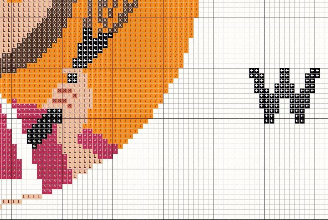 Counted cross stitch pattern. Funny cross stitch quick and Etsy