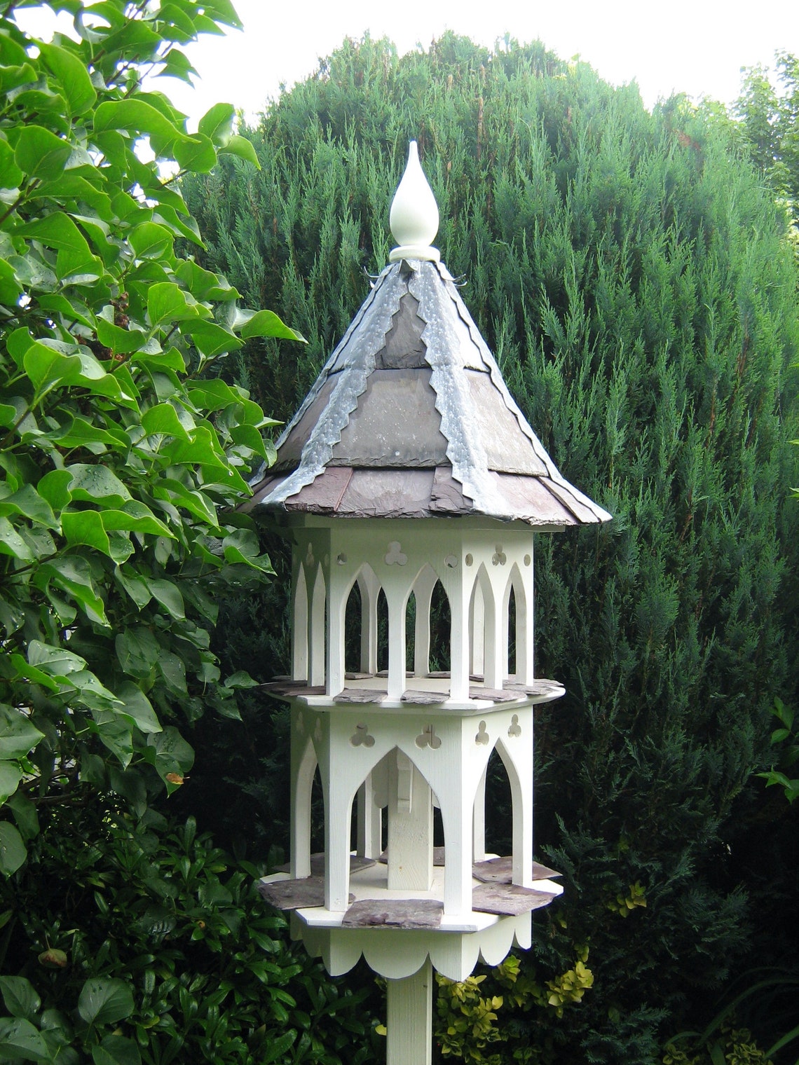 Two Tier Dovecote / Bird House Gothic Arch Etsy