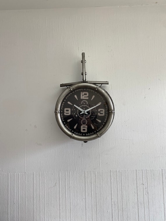 Reloj de pared retro Rubber