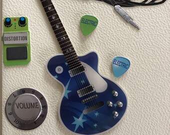 Happy Birthday Dog n Cat Card Guitar Playing Dog with Cat