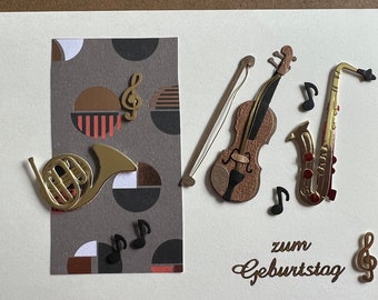 Karte Musiker/ Konzert usw.
