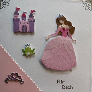 Cartão de princesa