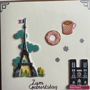 Karte Paris