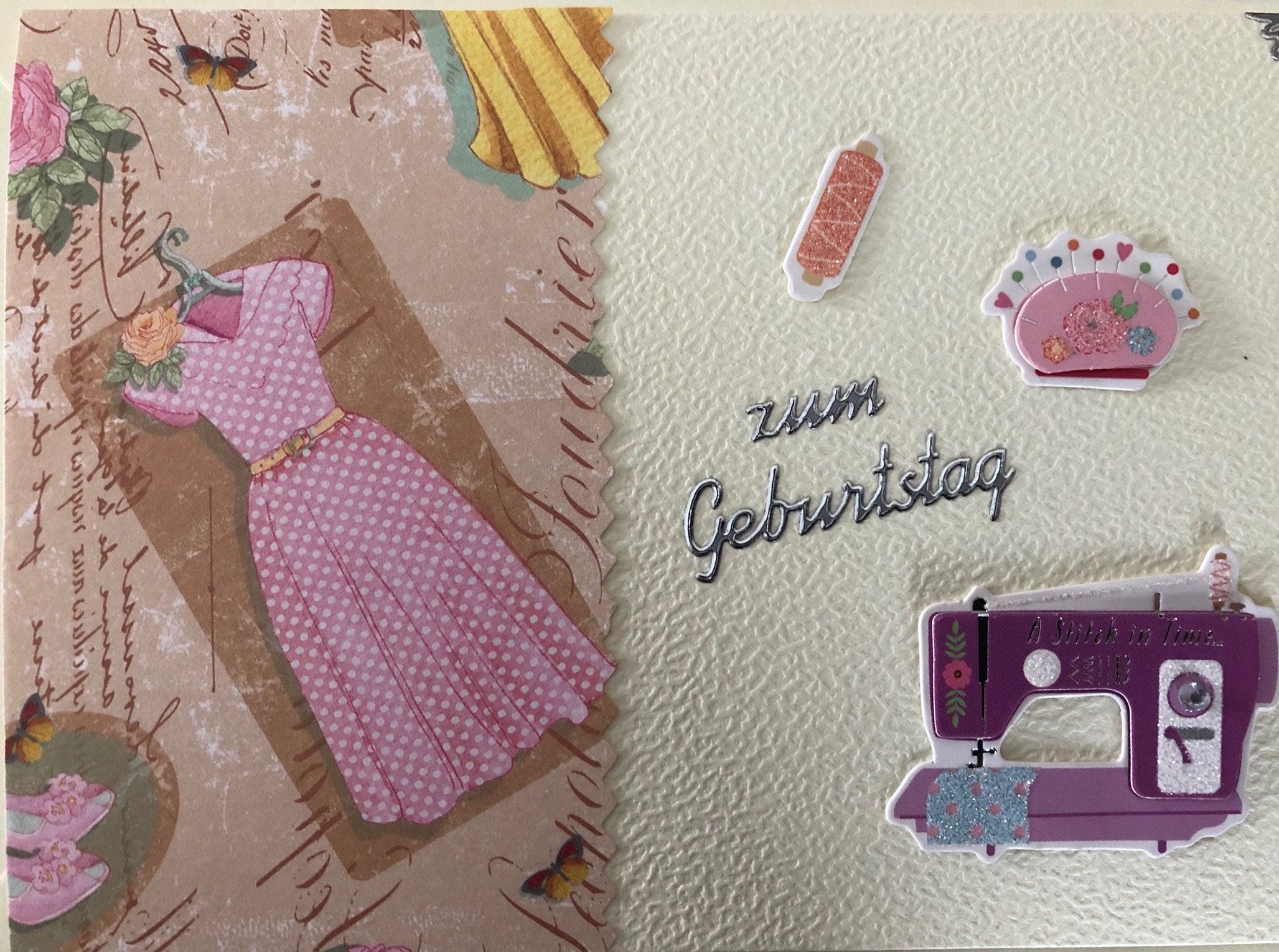 Karte Nähen/Nähkurs | Etsy