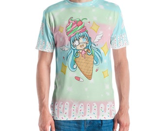 Ice Cream Pill Girl Menhera Yami Kawaii T-shirt