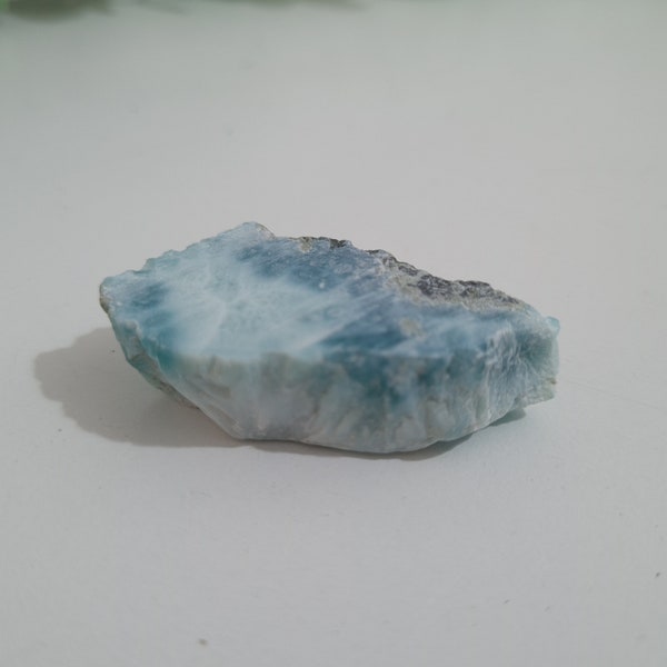 Larimar - Blue Pectolite - Dominican Republic - Crystal Mineral Specimen - Crystal Healing