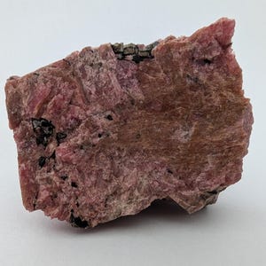 Rough Rhodonite Specimen: Crystal from Brazil