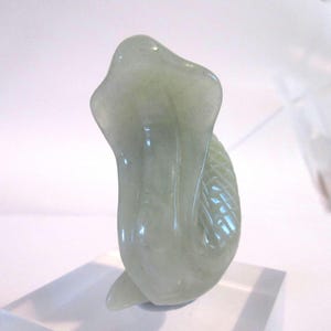 Jade snake - cobra - Crystal carving - Crystal collectable