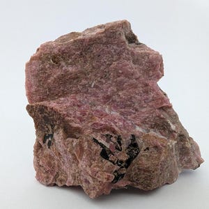 Rough Rhodonite Specimen: Collectors crystal from Brazil