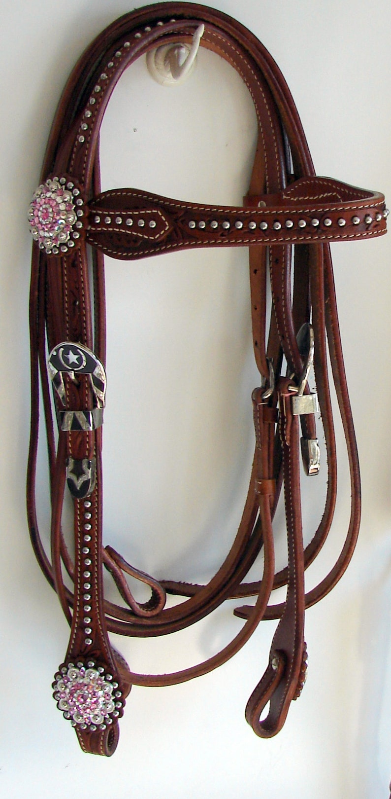 Western Conchos for Saddles Bridles Leather Spur Straps & Etsy