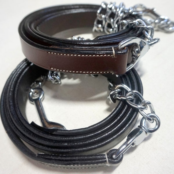 ENGLISH/ WESTERN/ ACCESSORIES: Halter Accessories-Breakaway Crown Strap-25", Lead w/chain-8', 24'-Bungee Trailer Tie, Ear Bonnet