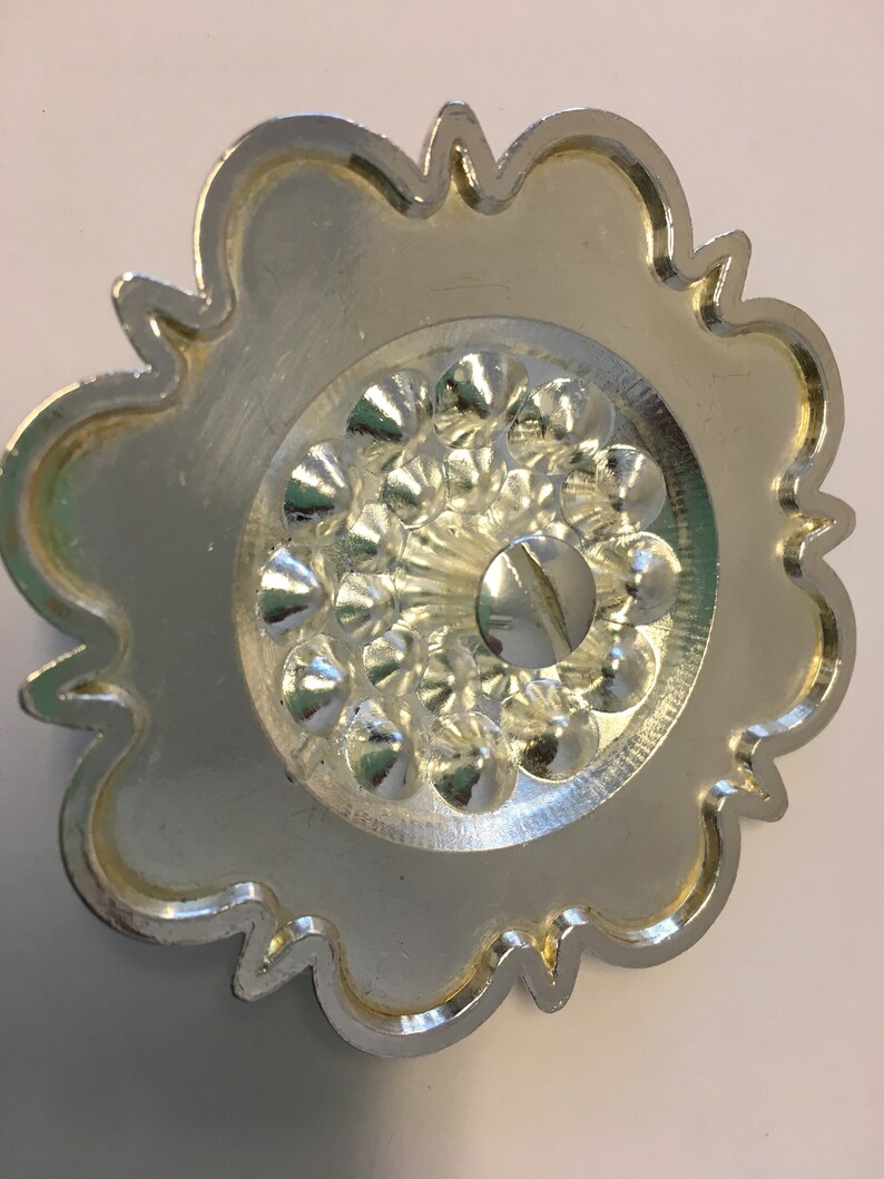 Western Conchos for Saddles 1 screw back!- 1 pc Spur strap /& Other Projects Berry Royal Blue 3\u201d Bridle Leather