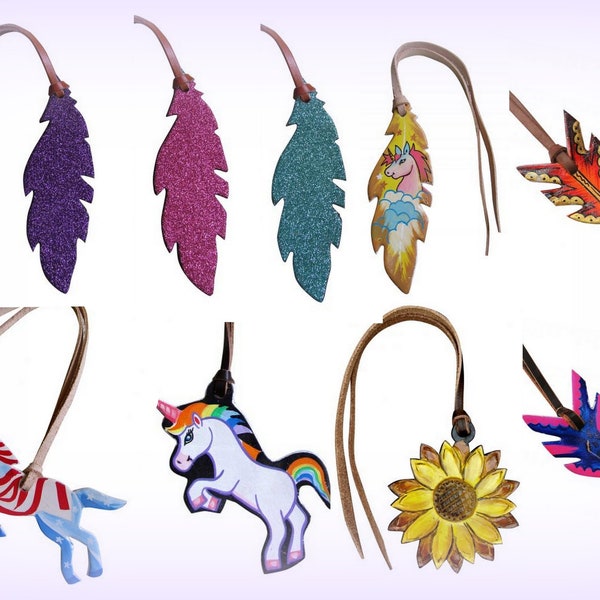WESTERN ACCESSORIES: Tie Ons! Add that extra flare to your saddle! Assorted- Sunflower, Unicorn, Glitter, Feather etc