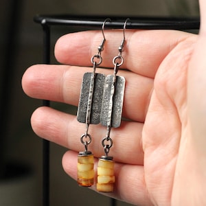 Vintage-Style Oxidized Silver Earrings – Perfect Gift Idea