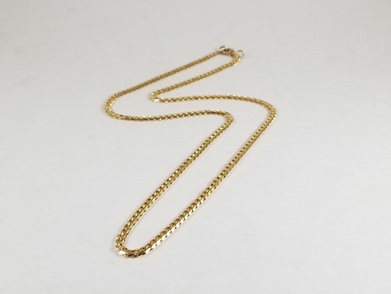 micro cuban chain gold