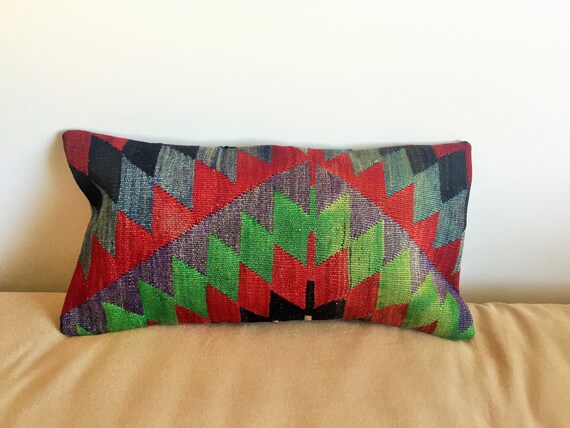 kilim pillow 24x12 Pillow Cover kilim pillow 24x12 Pillow Cover