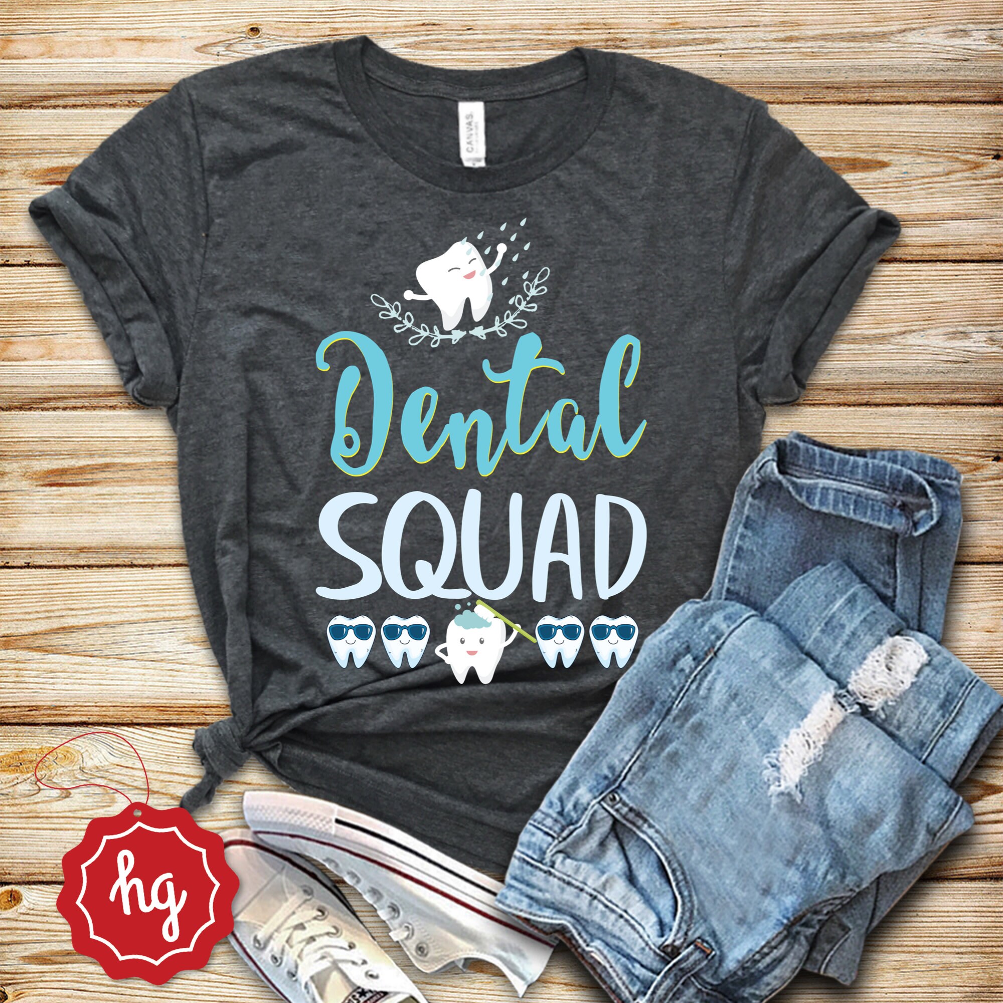 Dentist Orthodontist Shirt Dental Squad Tooth Unisex TShirt Etsy