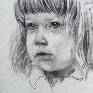 A4 drawing based on a photo of a person, ideal gift idea