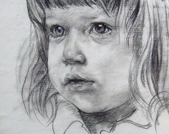 A4 drawing based on a photo of a person, ideal gift idea