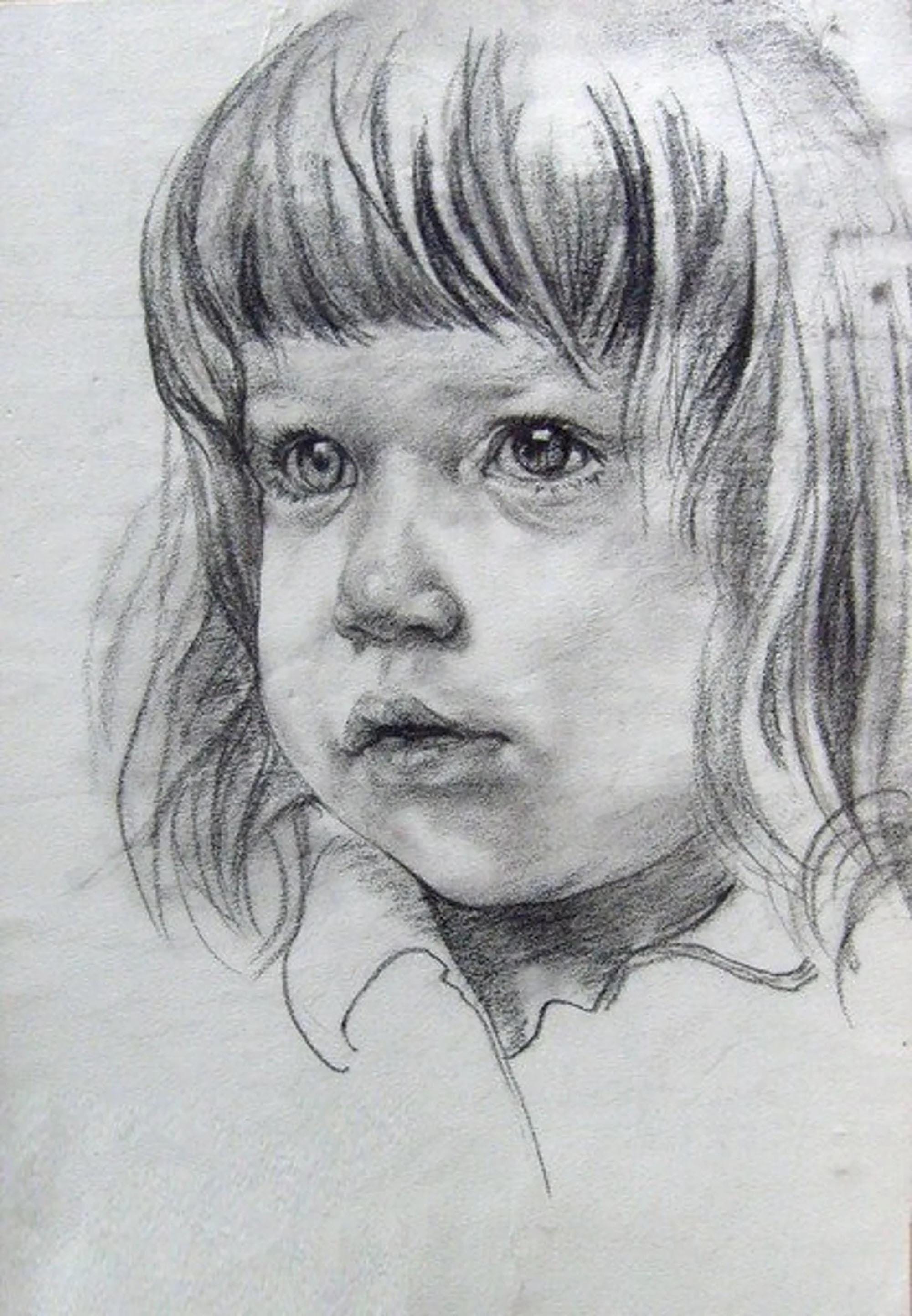 A4 drawing based on a photo of a person, ideal gift idea