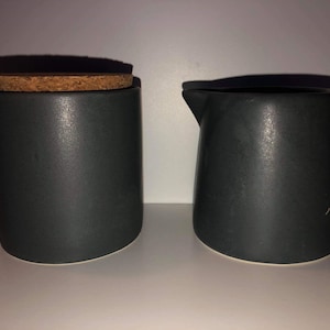 Sleight ceramic cream and augar set