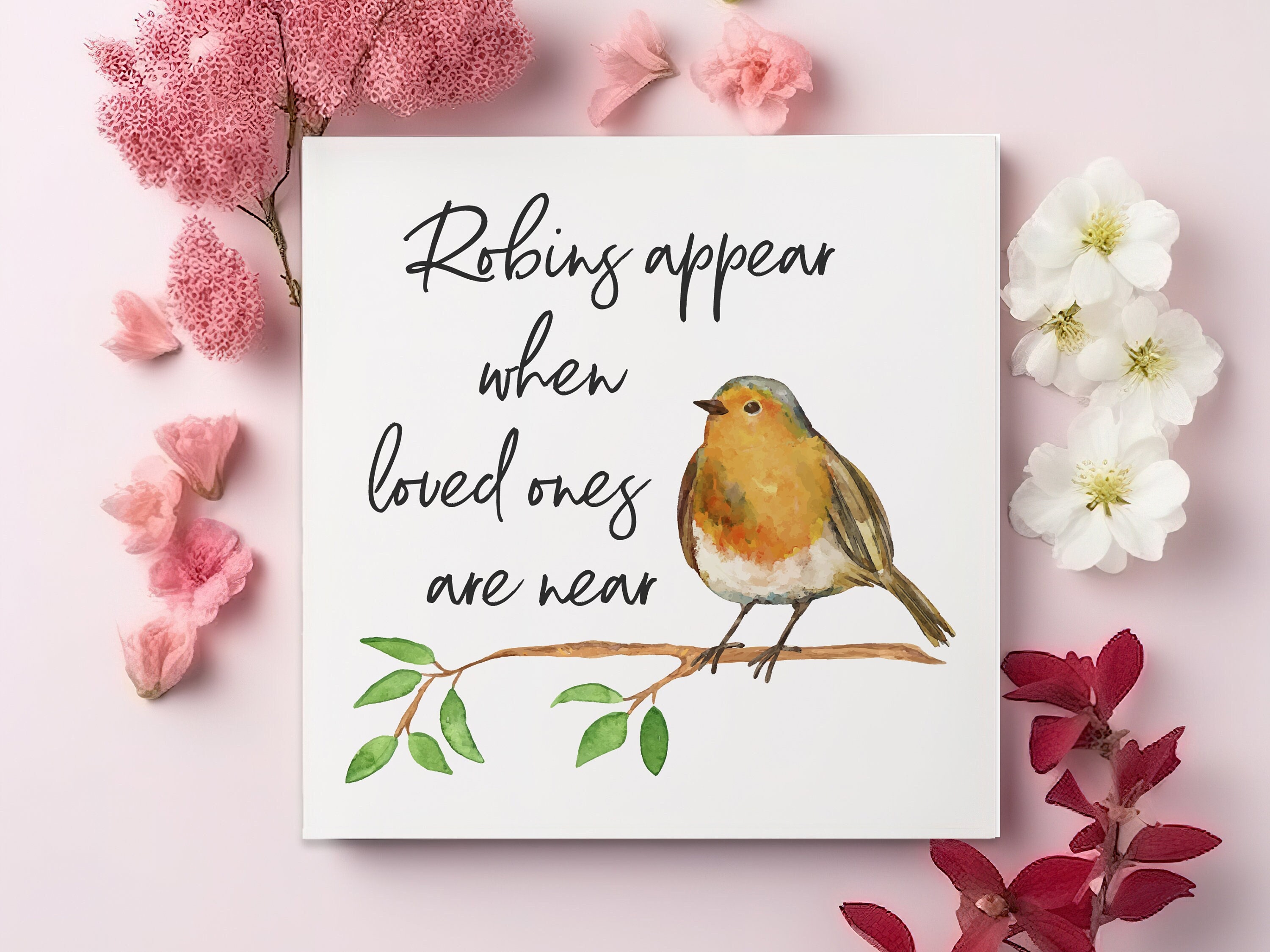 Robins Appear When Loved Ones Are Near - View #2