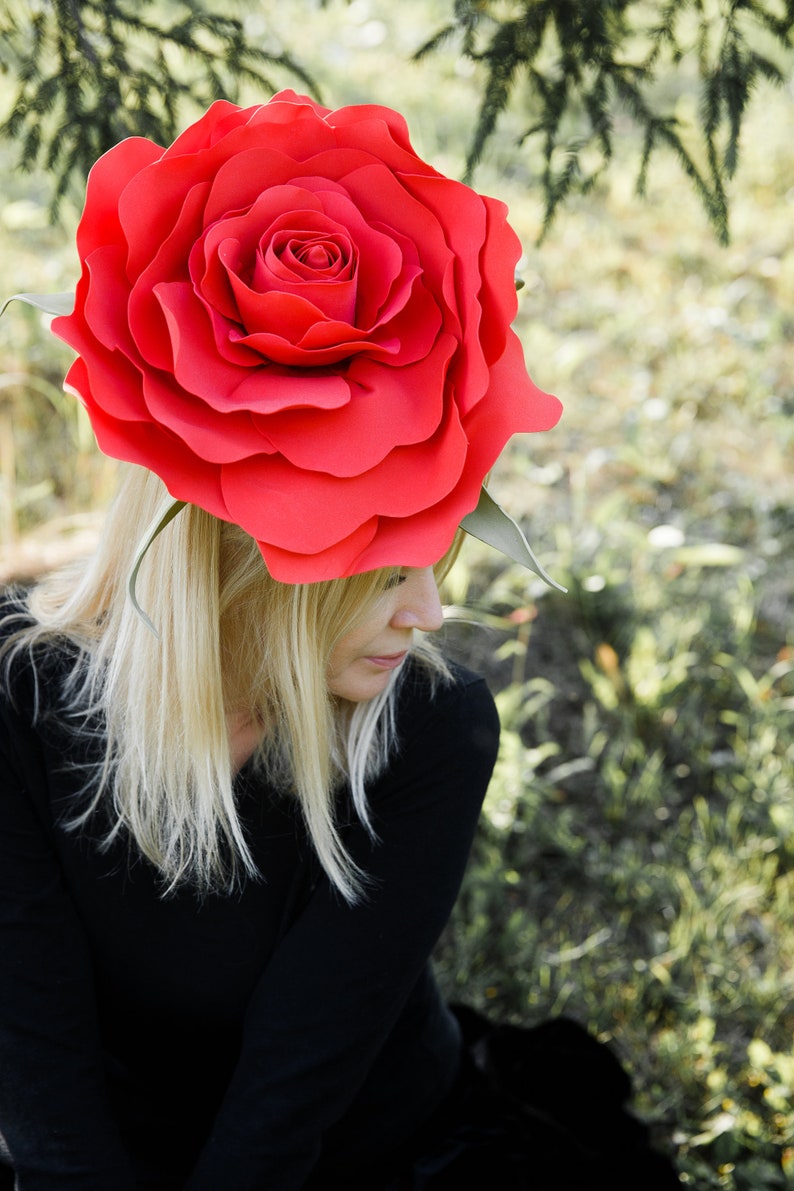 Eva foam templates Tea party hat Foam roses Flower girl crown Etsy