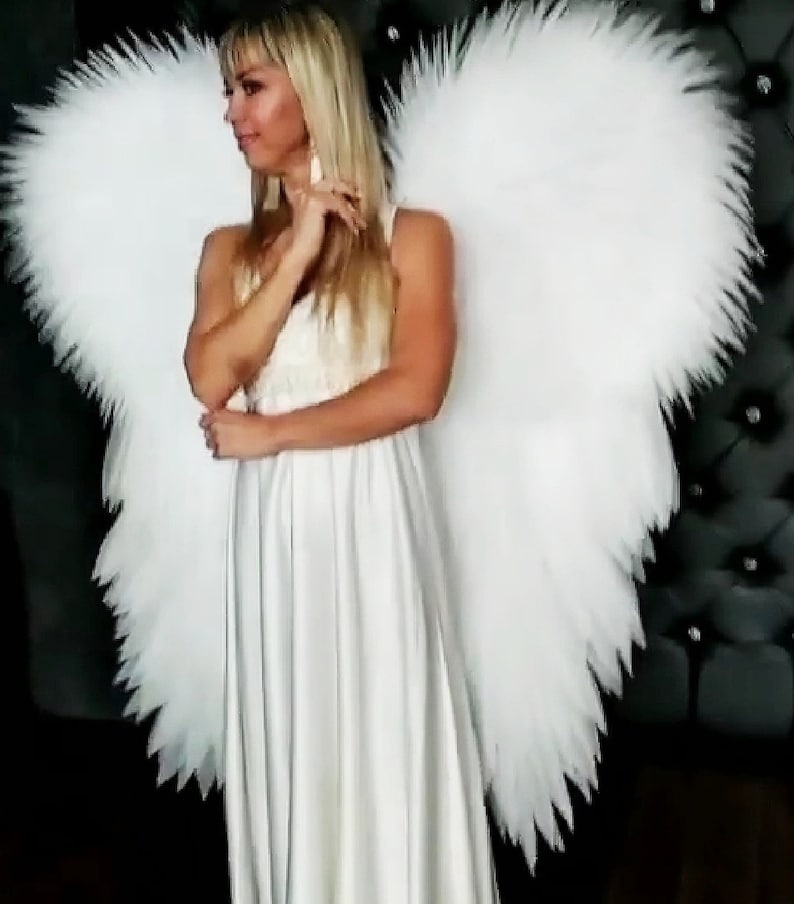 Angel Wings Costume Adult Bridal Accessory Wedding Etsy