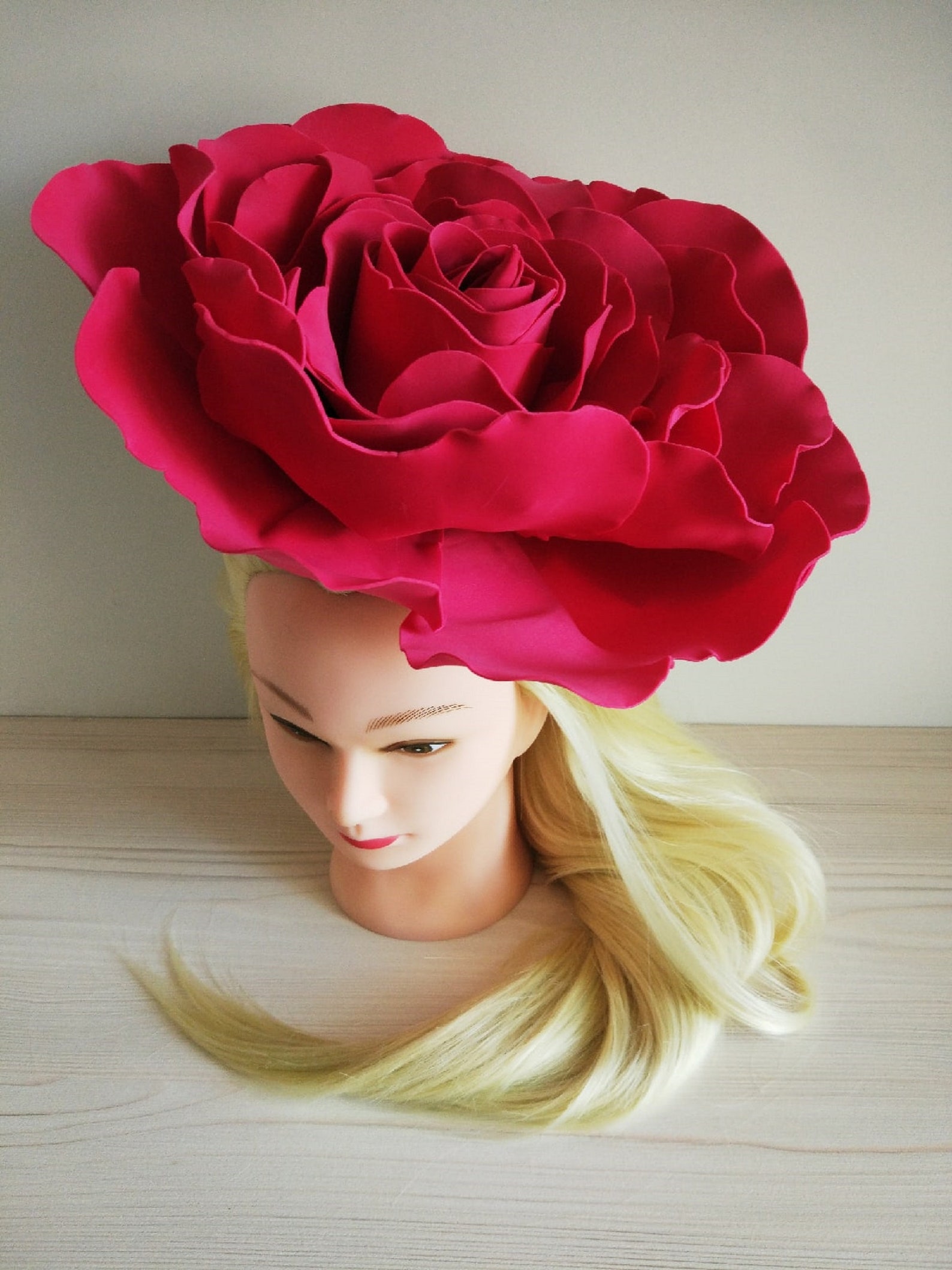 High tea hat Kentucky derby hat Pink fascinator Festival hat Etsy