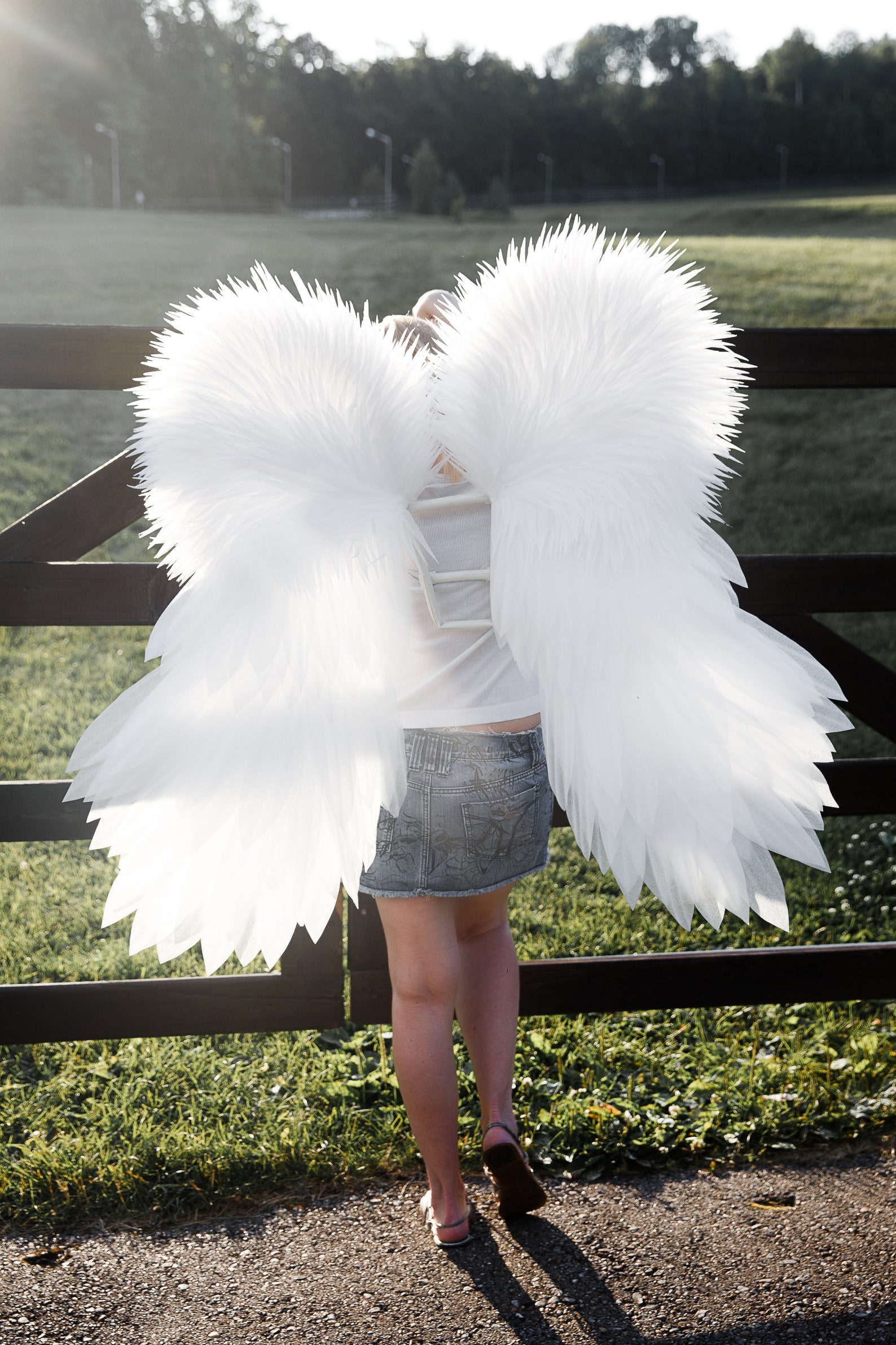 Engel Flügel KostümCosplay FlügelHochzeit Foto PropBraut Etsy