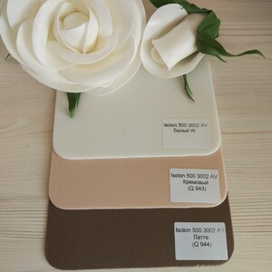 60m2 set isolon material impermeable para crear flores Etsy