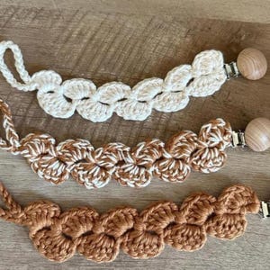 Lot de 3 attache-suces nouveau-né | Cadeau bébé | Attaches-suces, lot de 3 | Attache-sucette | Tétine pour petits prématurés