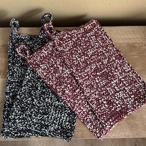 Pot Holders Halloween Fall | Extra Long Thick Pot Holders for Hot Dishes | Large Pot Holders For Big Pans | Potholders