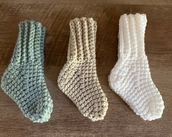 Baby Booties White | Newborn Socks Boy | Newborn Socks Girl | Baby Socks Crochet | Baby Socks Gift | Newborn Baby Booties Crochet