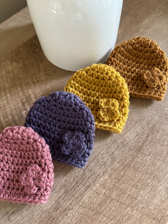 Micro Preemie Baby Hat Micro Preemie Flower Hat Micro Preemie