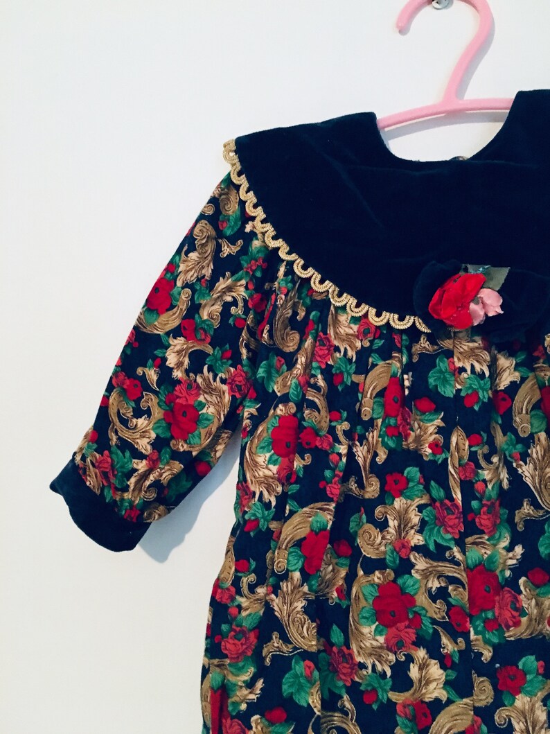 vintage flower romper