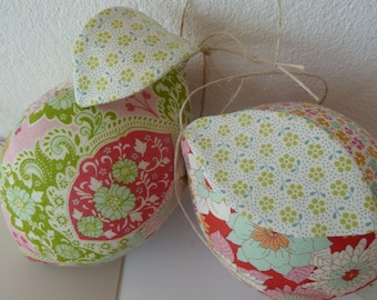 2 fresh lemons, lemon, decoration, table decoration, spring, patchwork, lemon No. 4