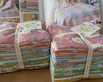 Tilda fabric bundle Sunday Brunch, Fat Quarter Bundle 300227, 20 fabrics 50 x 55 cm, Tilda fabrics, cotton fabric, fabrics 20 x 22 in