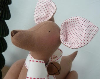 1 cute deer, winter decoration, country house decor