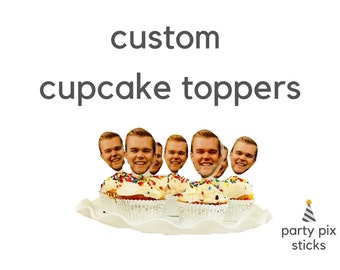 Custom Cupcake Toppers