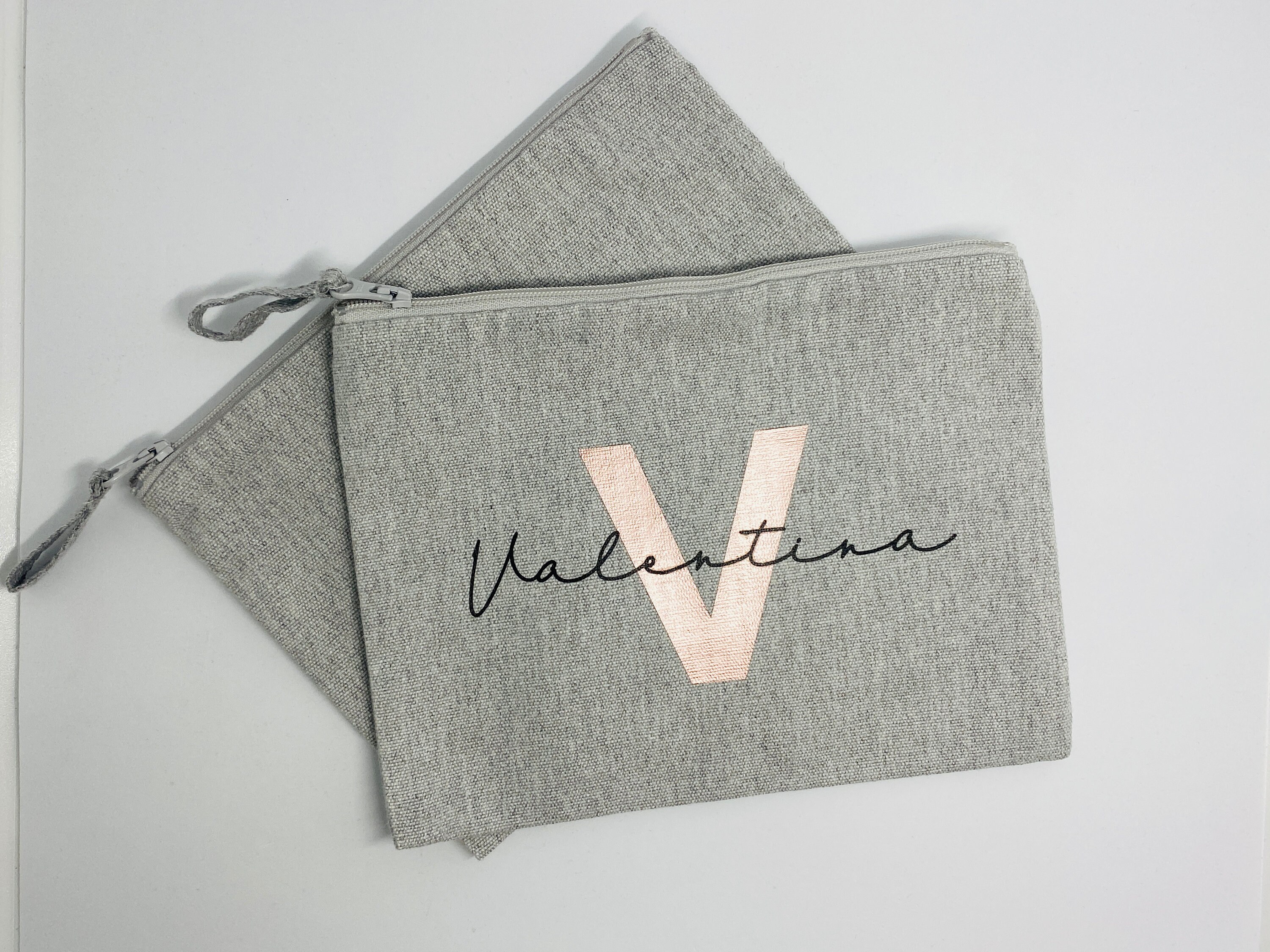 Canvas Bag Cosmetic Bag Gift Personalized Etsy UK